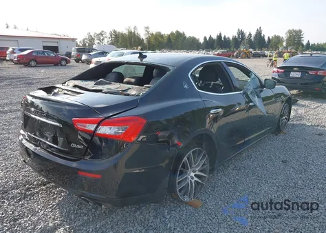 2017 Maserati Ghibli S Q4 z USA, uszkodzony, nr VIN ZAM57RTA3H1230255